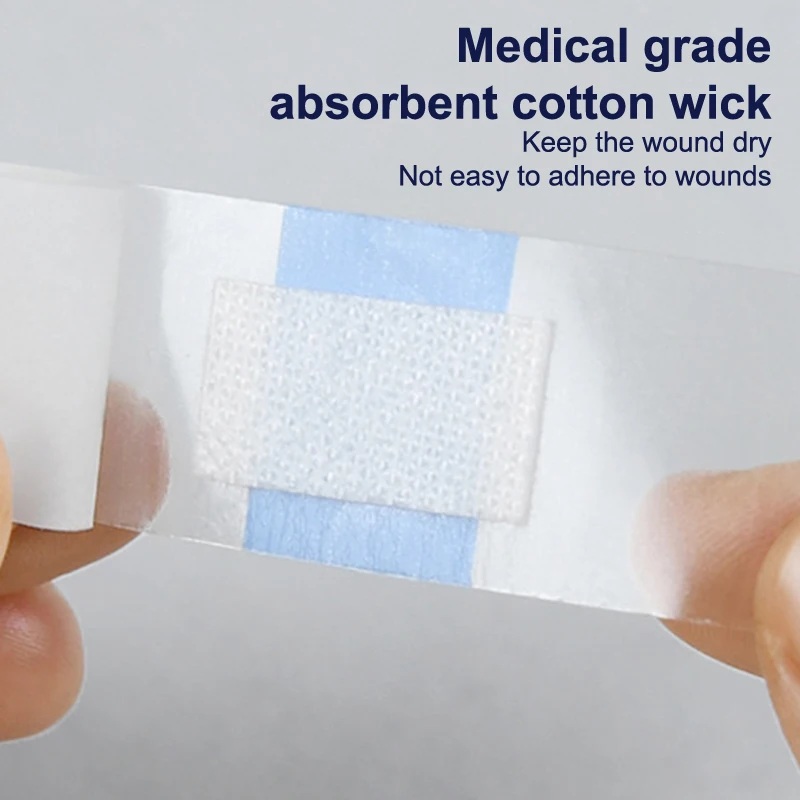 120 قطعة/صندوق بو شفافة مقاوم للماء الفرقة المعونة لاصق شرائط طبية الجص للاستحمام الرياضي الجرح #4