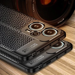 For Poco F5 Case Poco F5 Pro M5s Cover Shockproof TPU Soft Leather Phone Funda Shell Bumper Poco F5