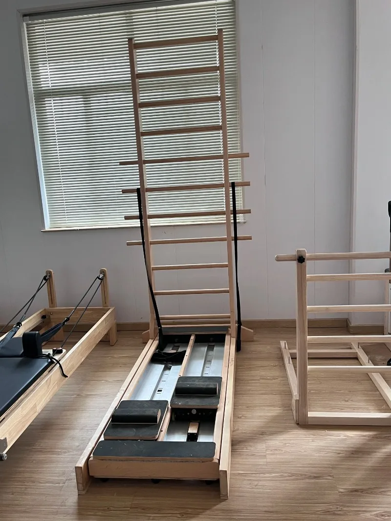 Two-way Sliding Ladder Wall-mounted Double Track Pilates Equipment Bodypulley Tower Jump Stretch Board