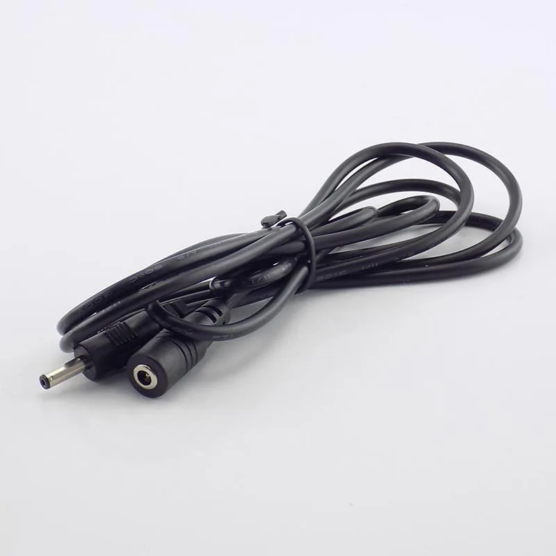 1/3/5M/10M DC Male Female Extension cable wire Cord 3.5mmx1.35mm AV video Camera Adapter extend Connector plug Cables CCTV F1