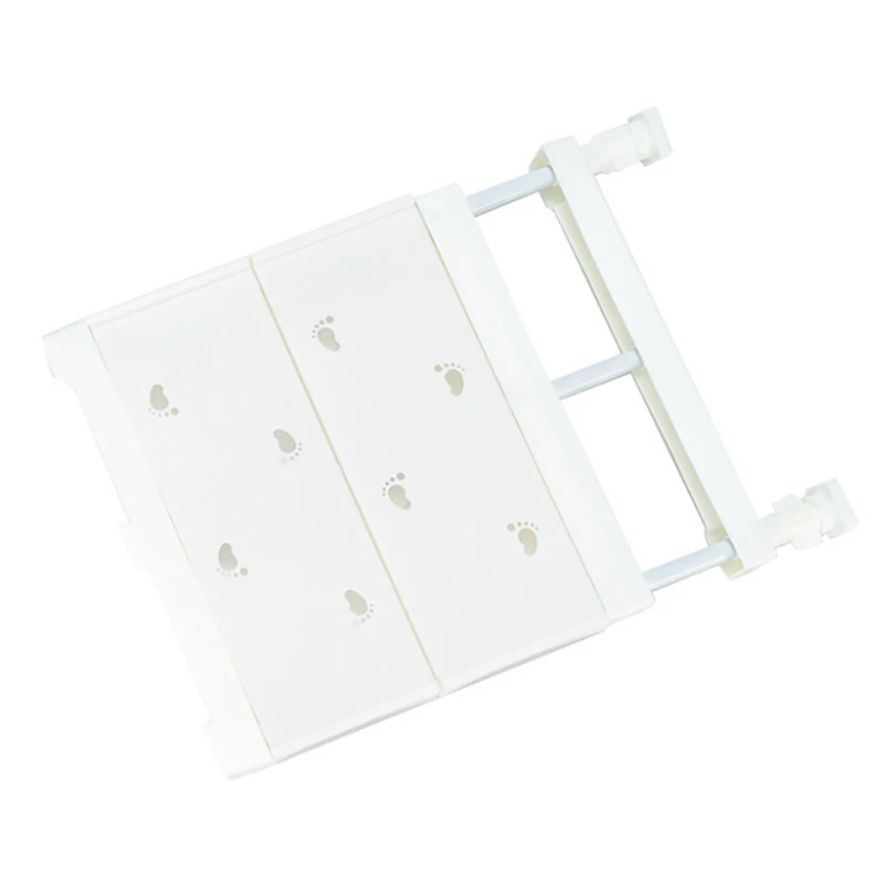 Retractable Airing Cupboard Organiser Closet Shelf Wardrobe Storage Rack Adjustable Closet Shelf For Bookcase