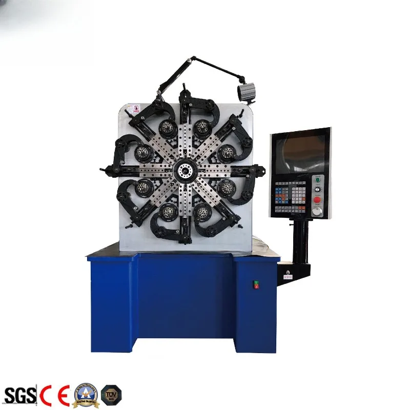 Cam spring machine metal wire processing eight-claw multi-functional spring forming machine