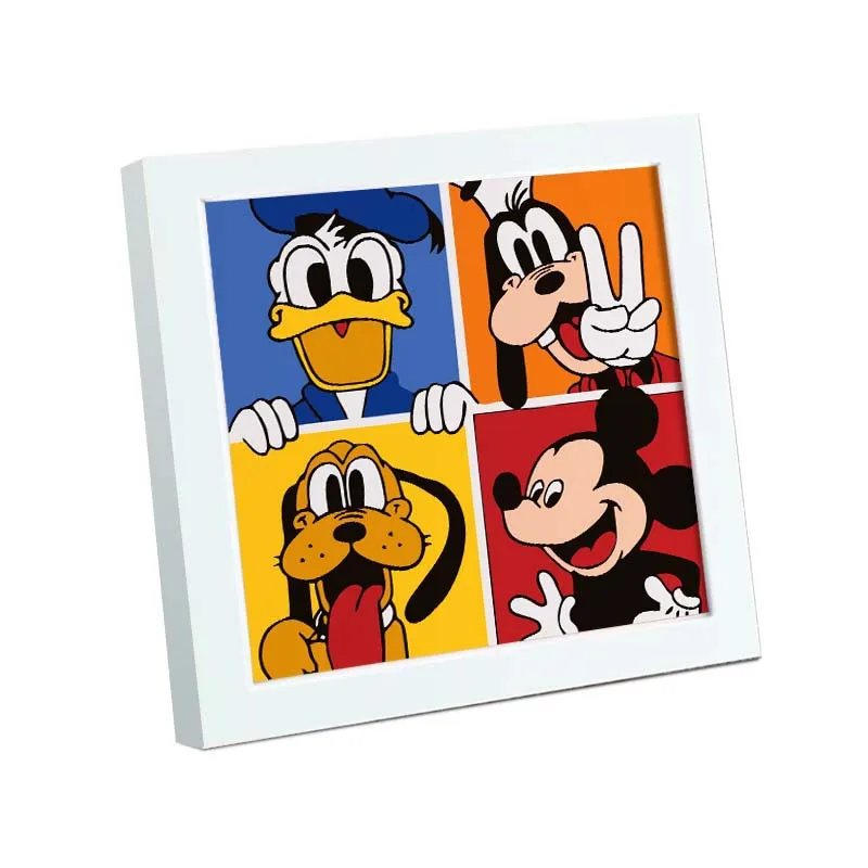 Mickey Mouse Diamond Painting Children DIY Handmade Creative Puzzle Living Room Ornaments Decorative Stickers