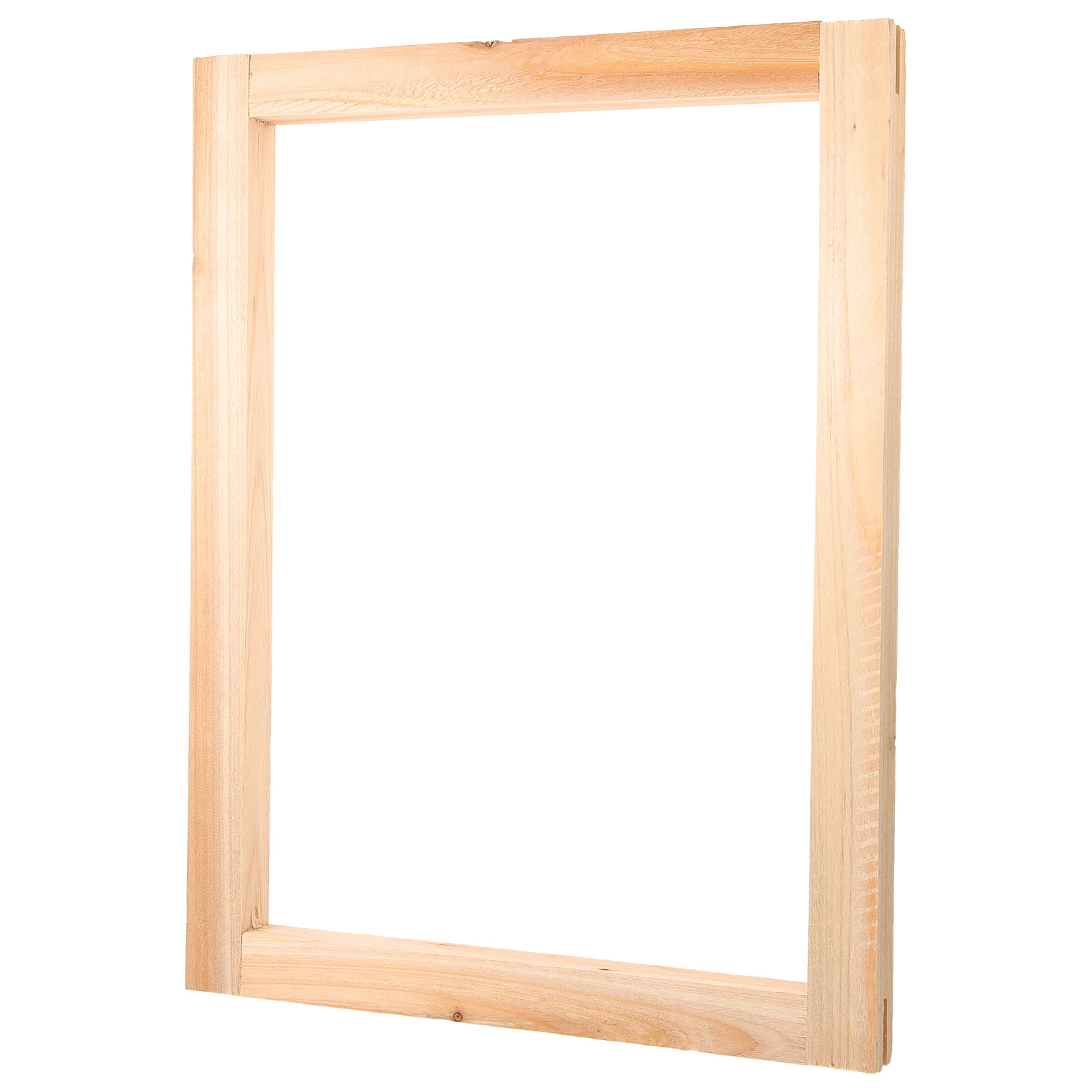 

Wooden Frame DIY Wood Frame for T-shirt Handbag Table Cloth Reusable Washable Starter Frames
