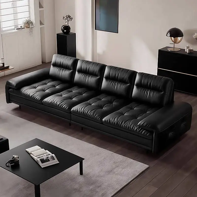 Italian Oversized Living Room Sofas Black Puff Nordic Japanese Living Room Sofas Boneless Cute Divano Soggiorno Furniture Home