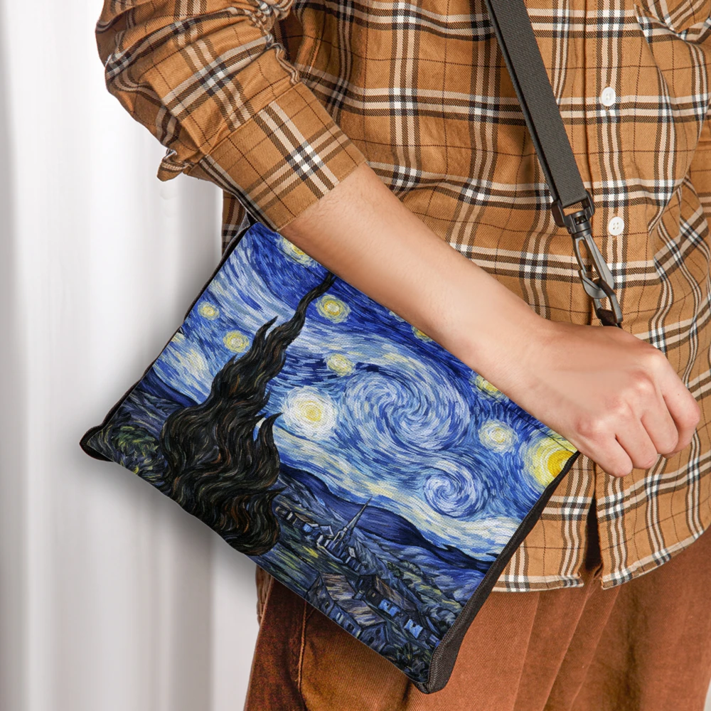 กระเป๋าสะพายข้างลายภาพวาด Star - Women'S Work Bags Designer บทวิจารณ์และราคา