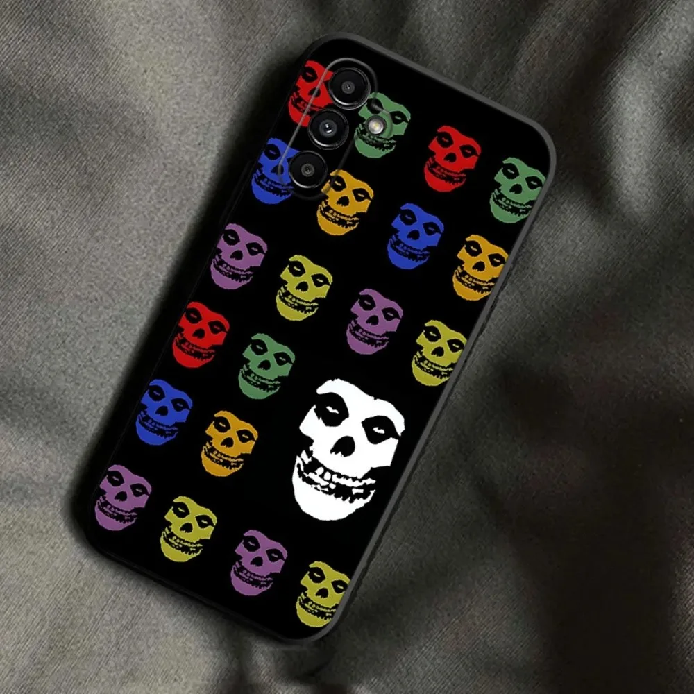 The Misfits Glenn Danzig Rock Phone Case For Samsung Galaxy A13,A21s,A22,A31,A32,A52,A53,A71,A80,A91 Soft Black Phone Cover