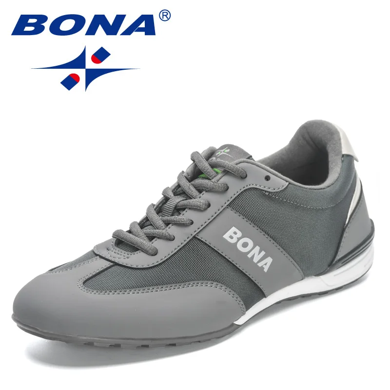 

BONA 2023 New Designers Walking Shoes Men Chunky Casual Sneakers Man Breathable Hard-Wearing Jogging Sport Footwear Mansculino