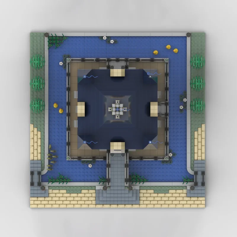 Moc ビルディングブロック ヒームステデ城 ミニバージョン テクノロジー モジュラーブリック モデル ギフト クリスマスおもちゃ DIY セット 組み立て