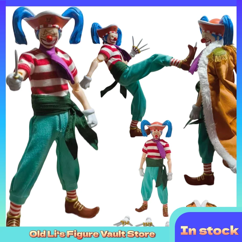 

In Stock Action Role Pirate Style Cunning Clown Bucky 1/12 Action Soldier Doll Toy Collection Gift