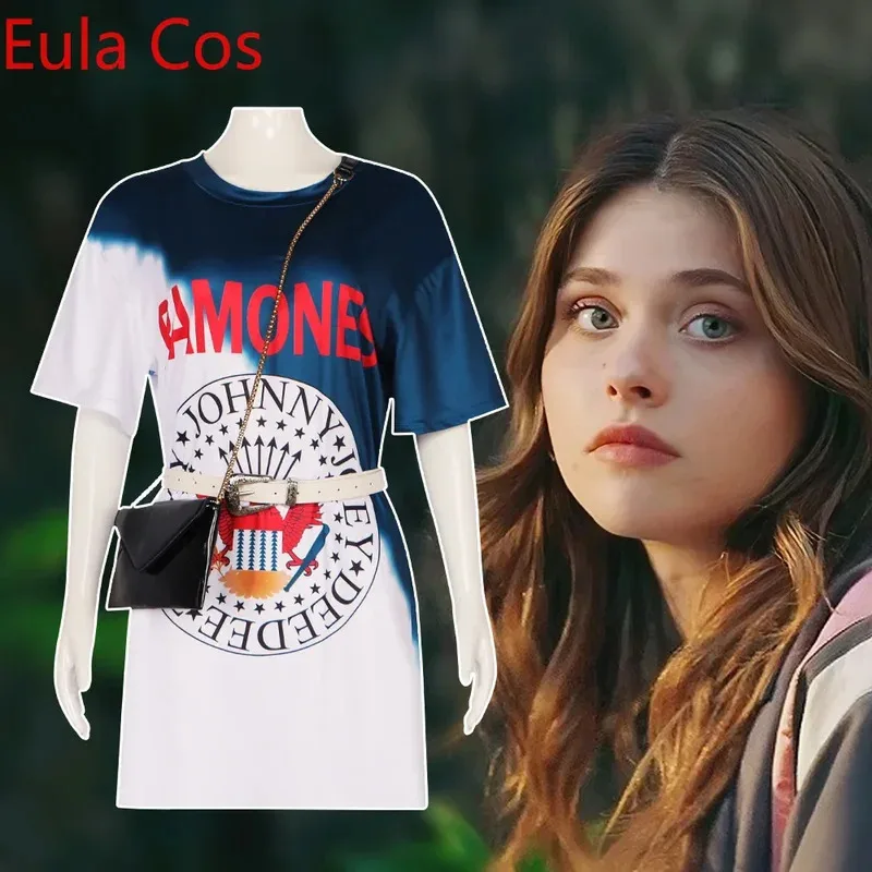 Disfraz de Cosplay de la película My Fault Noah, vestido Culpa Mia Noah, bolso de manga corta, conjunto de cinturón, fiesta de Carnaval de Halloween para mujer 2023