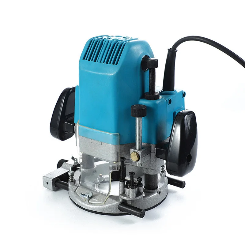 1600W Multi-function Electric Wood Engraving Machine 220V Woodworking Trimming Machine Wood Router Trimmer Power Tools