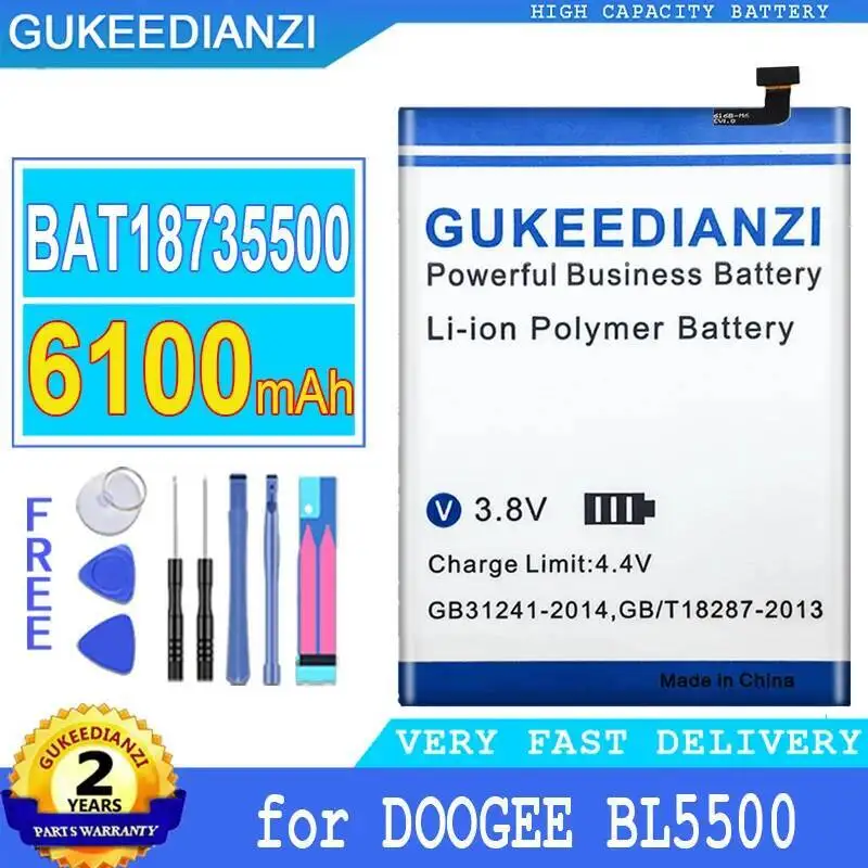 

BAT18735500 Легкий аккумулятор для мобильного телефона Doogee BL5500 6100 мАч