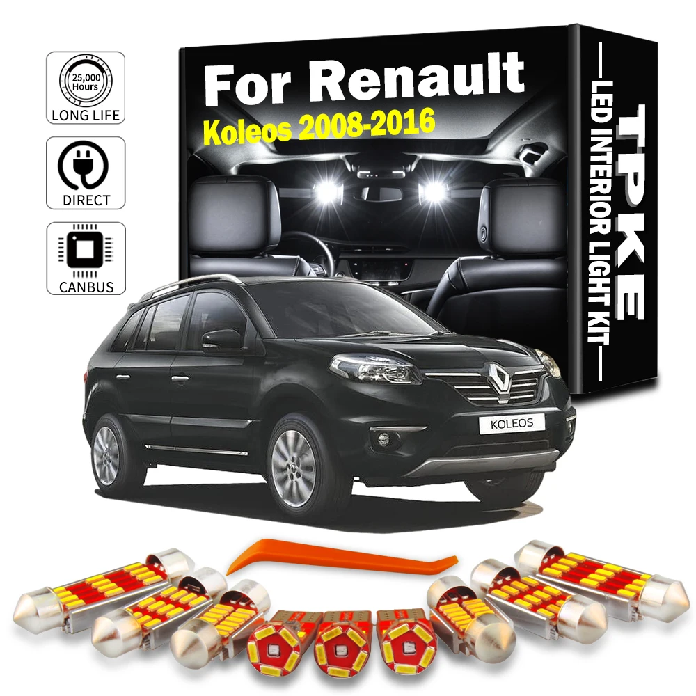 

13 шт., аксессуары TPKE для Renault Koleos 2008-2010 2011 2012 2013 2014