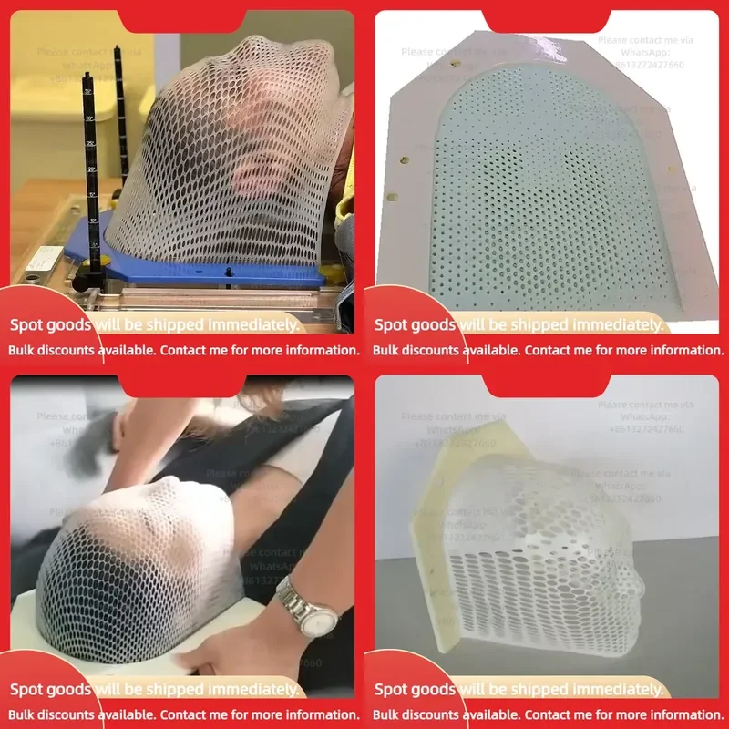 U Frame Thermoplastic Radiotherapy Head Mask for Oncology Cancer Tumor Radiation Therapy Positioning Immobilization