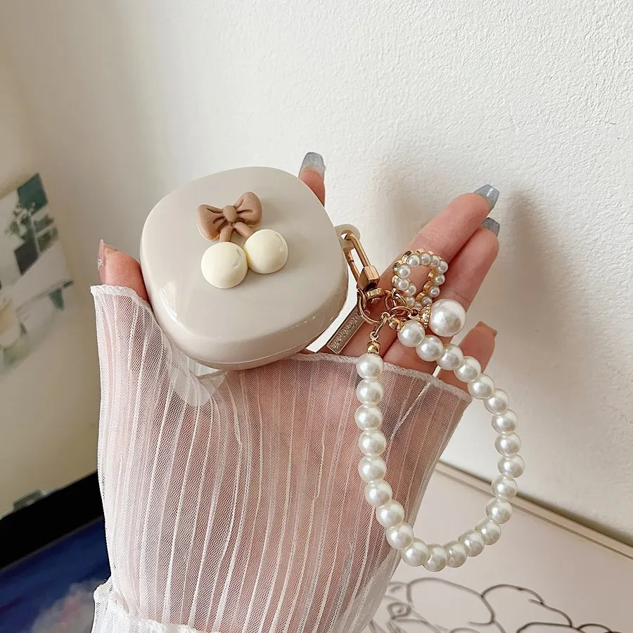 Do etui QCY T13 Cute Cartoon Bear i silikonowa bezprzewodowa osłona słuchawek Bluetooth do etui qcy T13