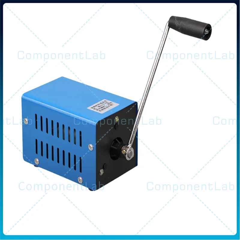 

Ручной генератор: Компактное портативное устройство для дома с высокой мощностью, USB-зарядкой для телефонов и компьютеров - 12В аварийный источник питания