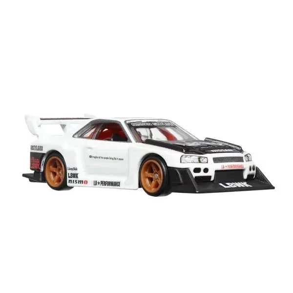 Mattel Hot Wheels Boulevard Auto Druckguss lbwk Liberty Walk Nissan Skyline Fahrzeug Spielzeug für Jungen Sammlung Geburtstag Kind Geschenk