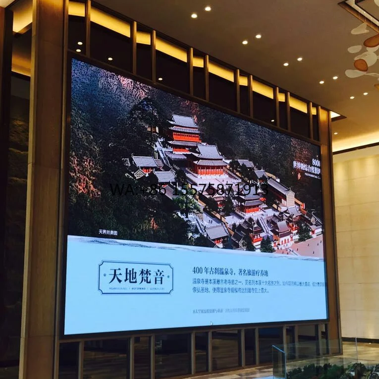 Display Mounted 32 43 55 65 Inch Stage P2.5High Performance Led Video Wall Screen