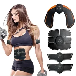 EMS Hip Muscle Estimulador Fitness Levantamento Nádega Braços Abdominais Pernas Trainer Perda De Peso Corpo Emagrecimento Massagem Com Almofadas De Gel