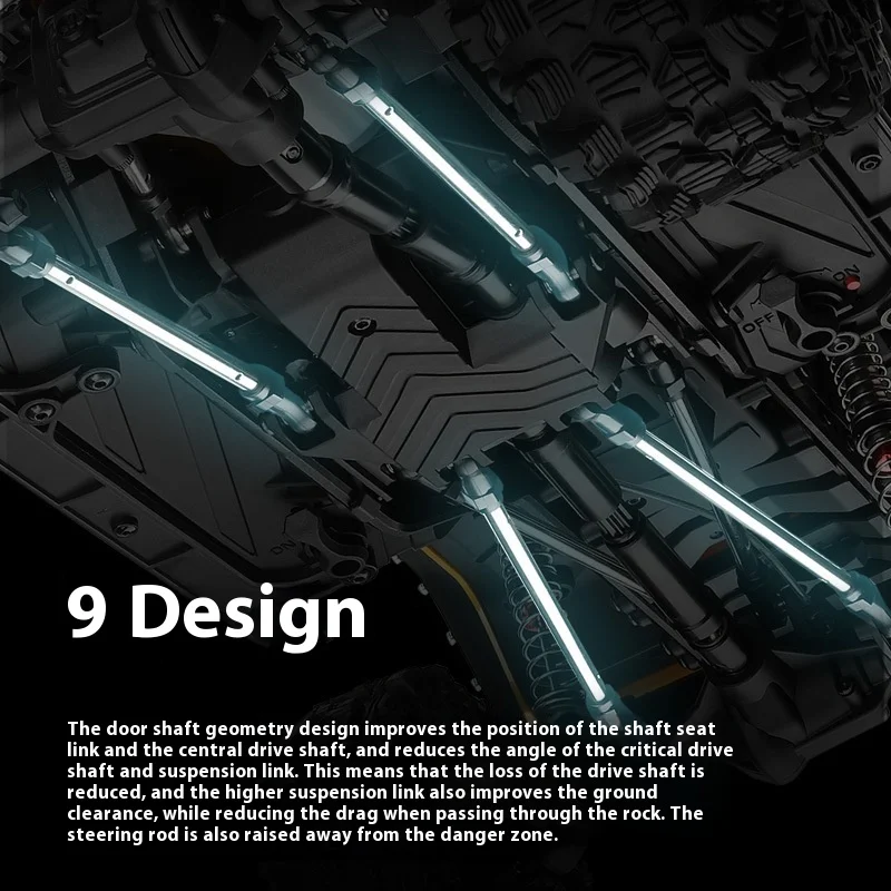 Genuino Wltoys 1:10 104026 Rc Auto Con Verricello Elettrico Professionale 4wd Fuoristrada Arrampicata Veicolo 2.4g Telecomando Crawler Giocattolo