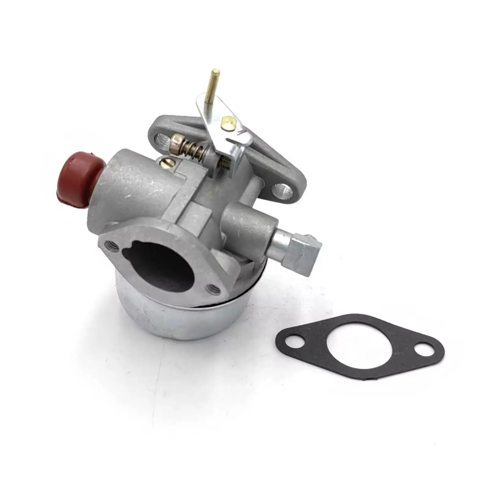 Lawn Mower Carburetor Air Filter Kit Steel Gas Fuel Hose Lines for Tecumseh GEO195 Maintenance