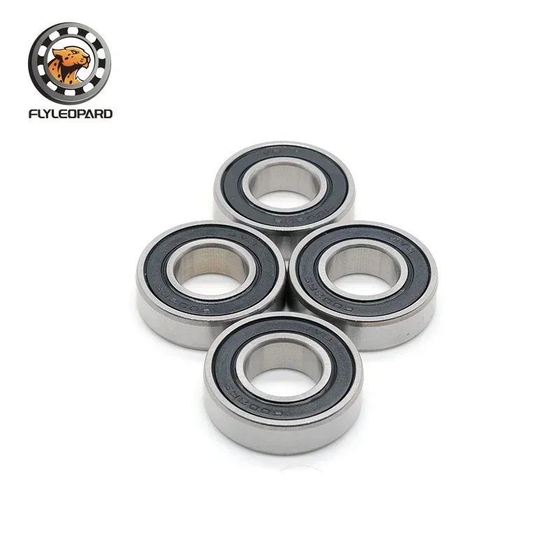 1PC 6002RS 15x32x9 mm Bearing  ABEC-7 High quality 6002 2RS Single Row Deep Groove Ball Bearing 6002-2RS