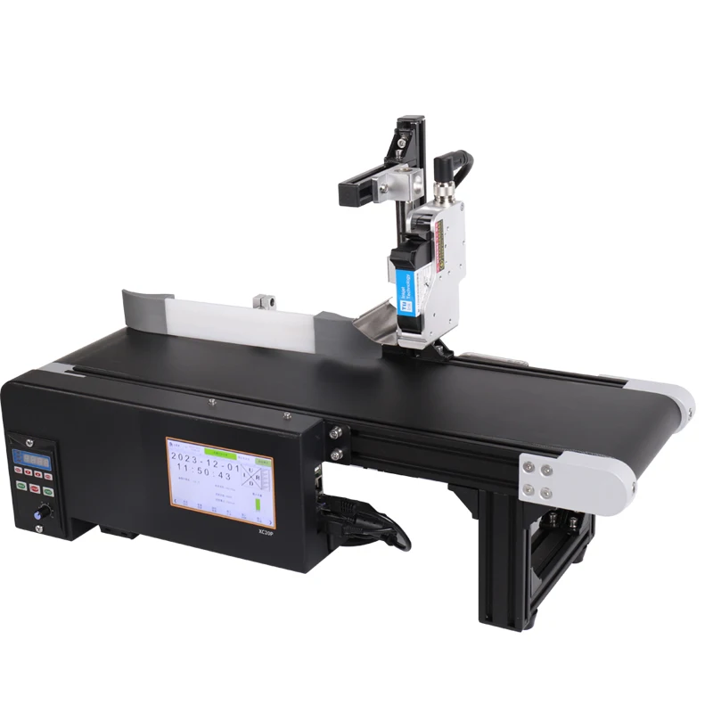 Docod OEM/ODM Newest XC20P Tij Online Printer for Logo Date Batch on Micro Factory Portable Conveyor Belt on Small Business