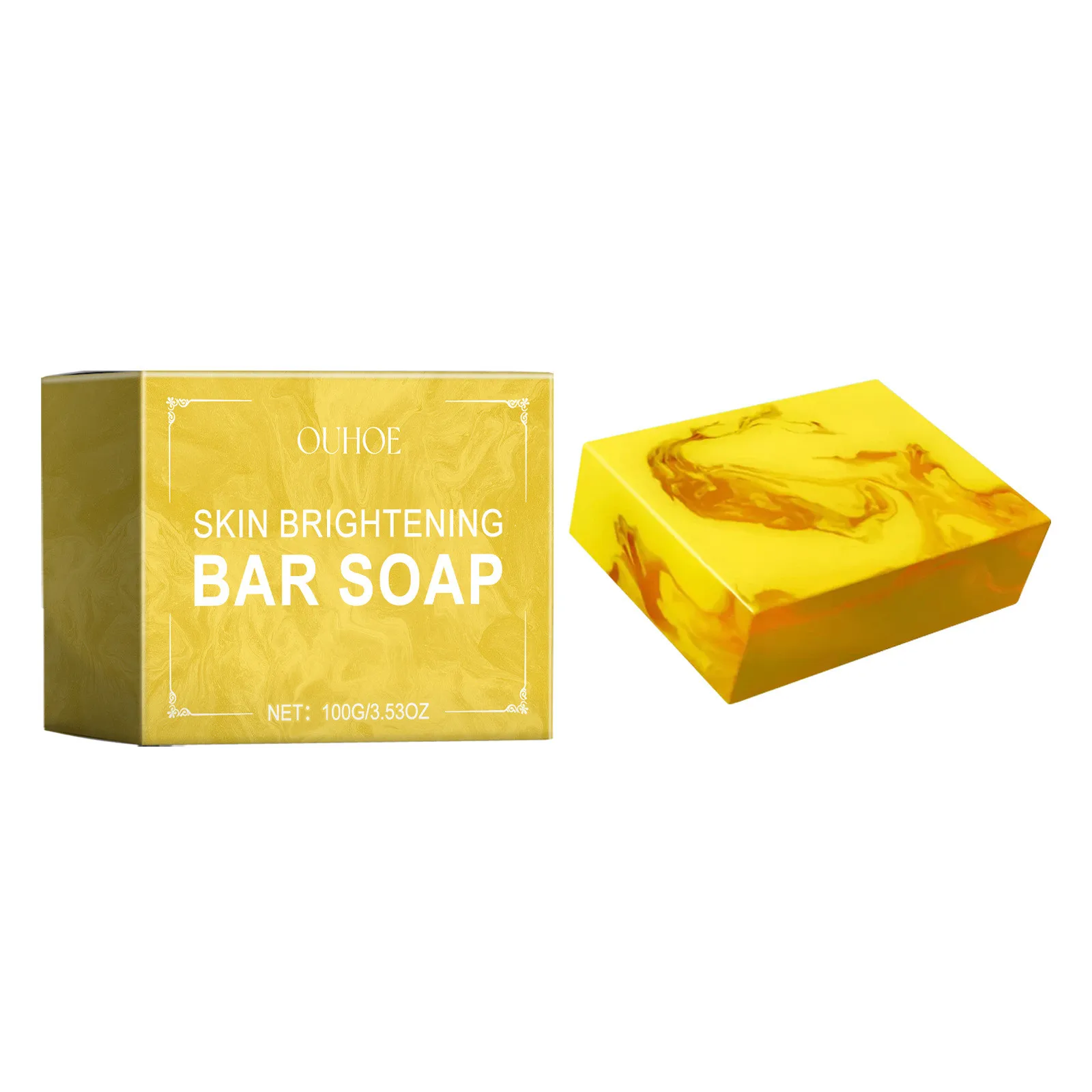 Brightening Soap for Dark Spots Lighten Anti Pigmentation Deep Cleansing Whitening Moisturizing Improve Dullness Kojic Acid Soap