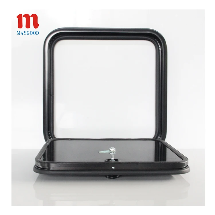 400x450mm Customizable Rv Compartment Door Aluminum Frame Rv Access Door Rv Storage Door For Motor Caravan Coach Campervan