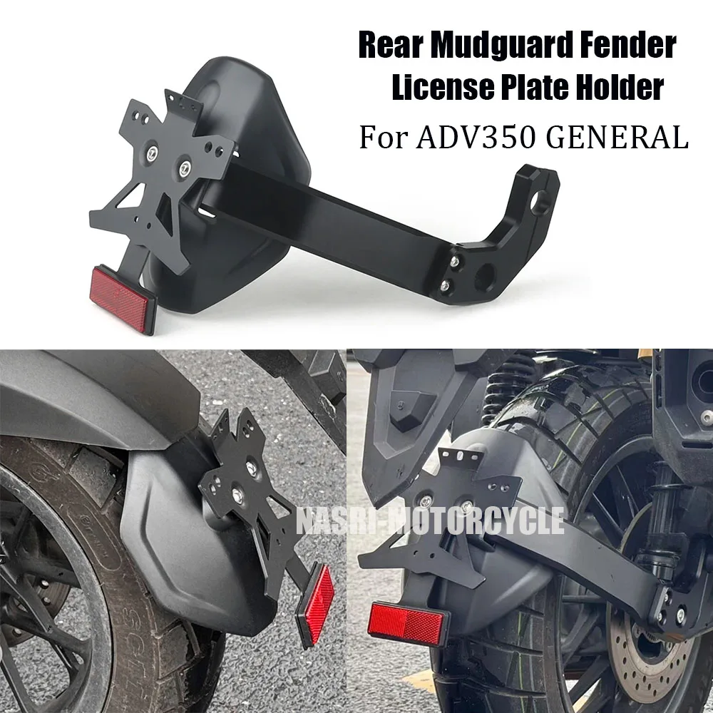 garde-boue-de-roue-de-garde-boue-arriere-de-moto-generale-pour-honda-adv350-adv-350-garde-boue-support-de-plaque-d'immatriculation