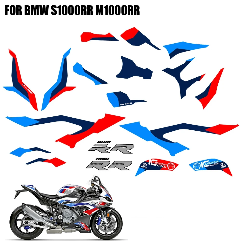 

FOR BMW S1000RR 2019-2022 Car Sticker Set S 1000 RR M1000RR Sticker Decal