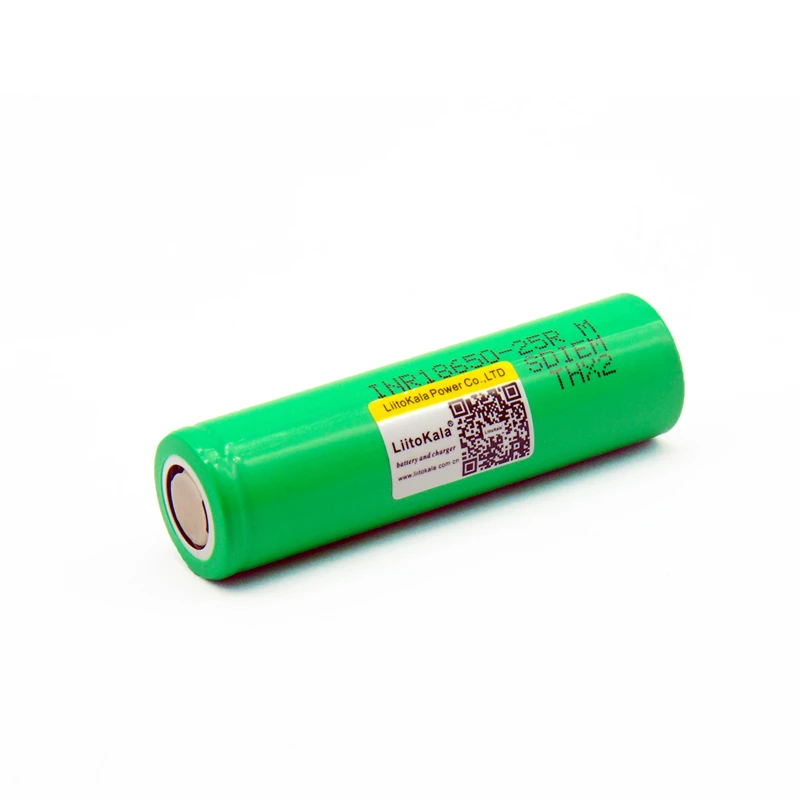 1-30PCS NEW LiitoKala 18650 2500mah 25R 18650 li-ion rechargeable battery power safe battery
