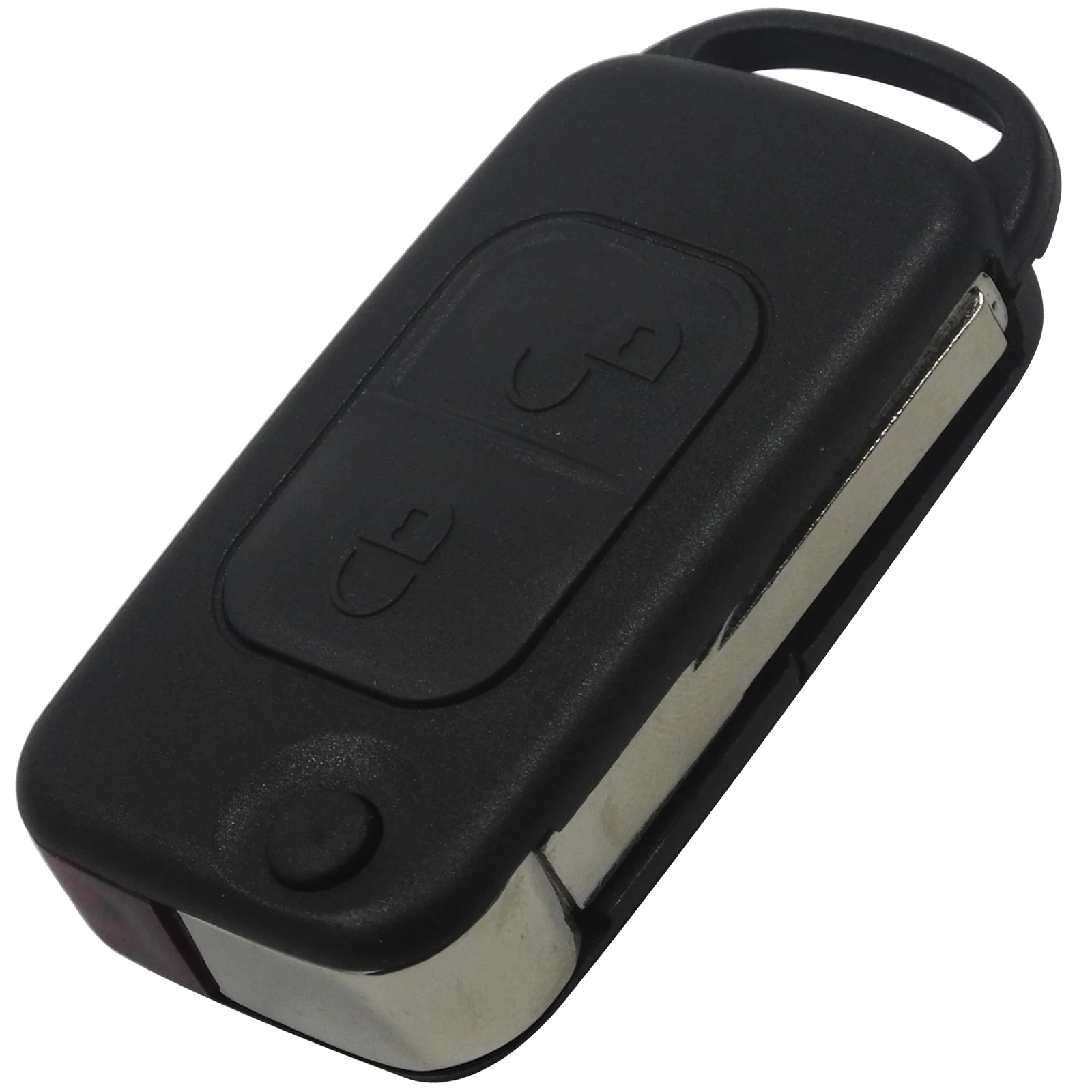 jingyuqin 2/3 Buttons Remote Smart Car Key Case Shell For Mercedes Benz ML C CL S SEL SLK E113 W168 W202 W203 Uncut Blank Blade