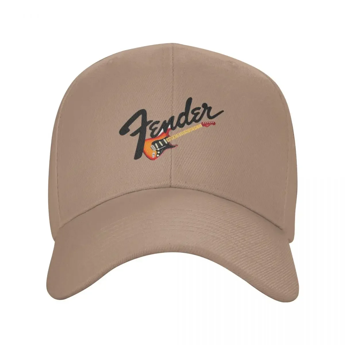 Fender Strat Classic Cap Fashion Casual Baseball Caps Adjustable Hat Hip Hop Summer Unisex Baseball Hats Customizable