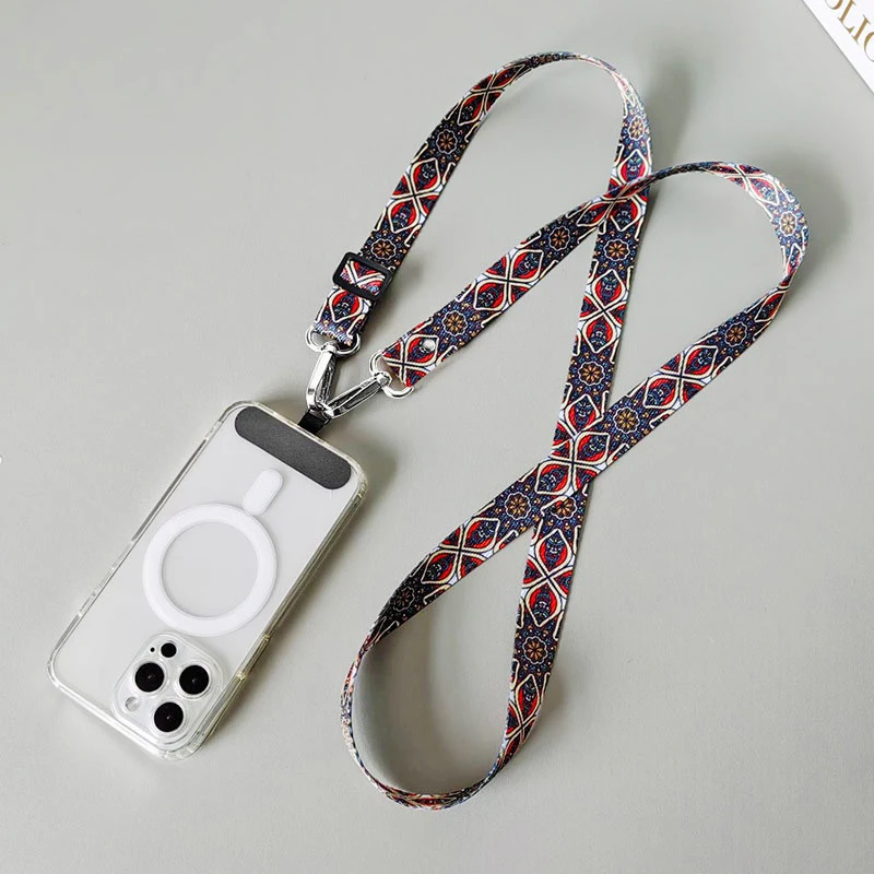 قابل للتعديل الهاتف المحمول الحبل Crossbody الرقبة حزام معلق الحبل مفتاح مكافحة فقدان حبل مع طوقا العالمي لجميع جراب هاتف
