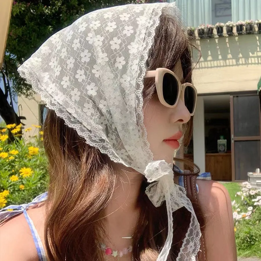 floral headscarf