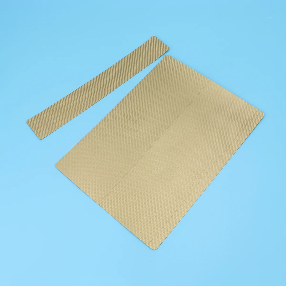 

Наклейка из углеродного волокна, золотой HD принт, устойчивая к царапинам, водонепроницаемая для Pro6, наклейки для ноутбука, декоративные