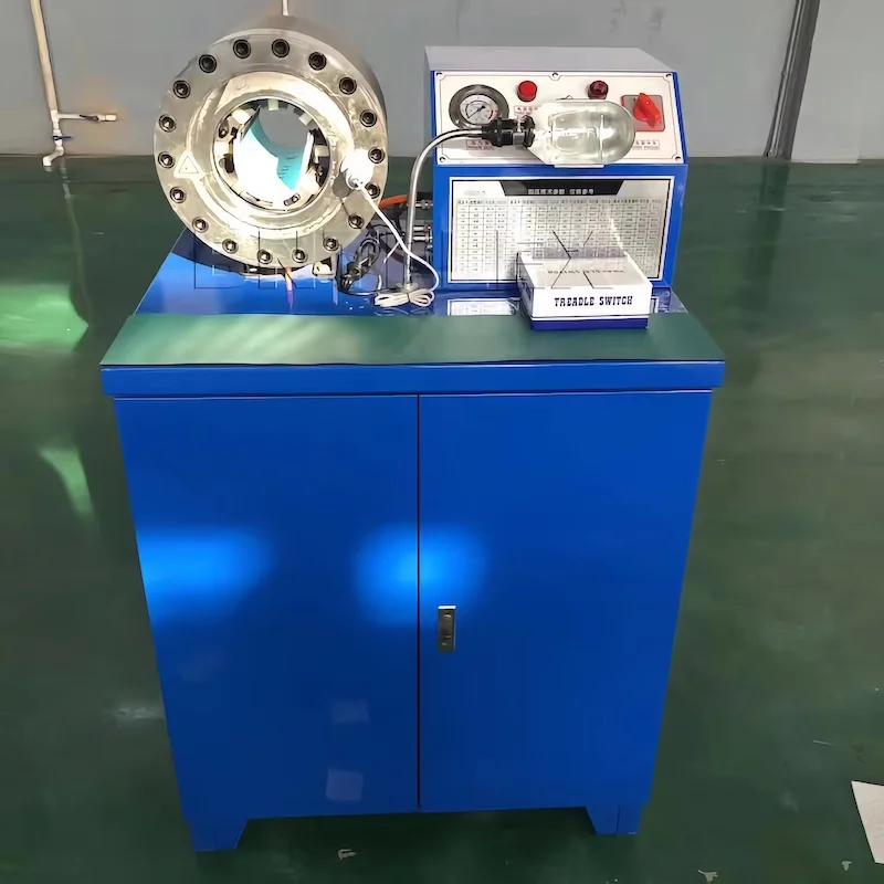 DX68 DX69 1/4"-2" High Pressure Hydraulic Pipe Rubber Hose Crimping Machine Hose Pressing Machine