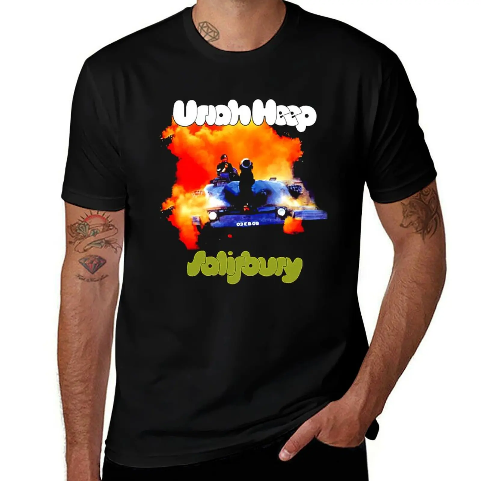 

Mens Best Uriah Progressive Heep Rock Gifts For Movie Fans T-Shirt t shirt for man g man t shirts for men T-shirt