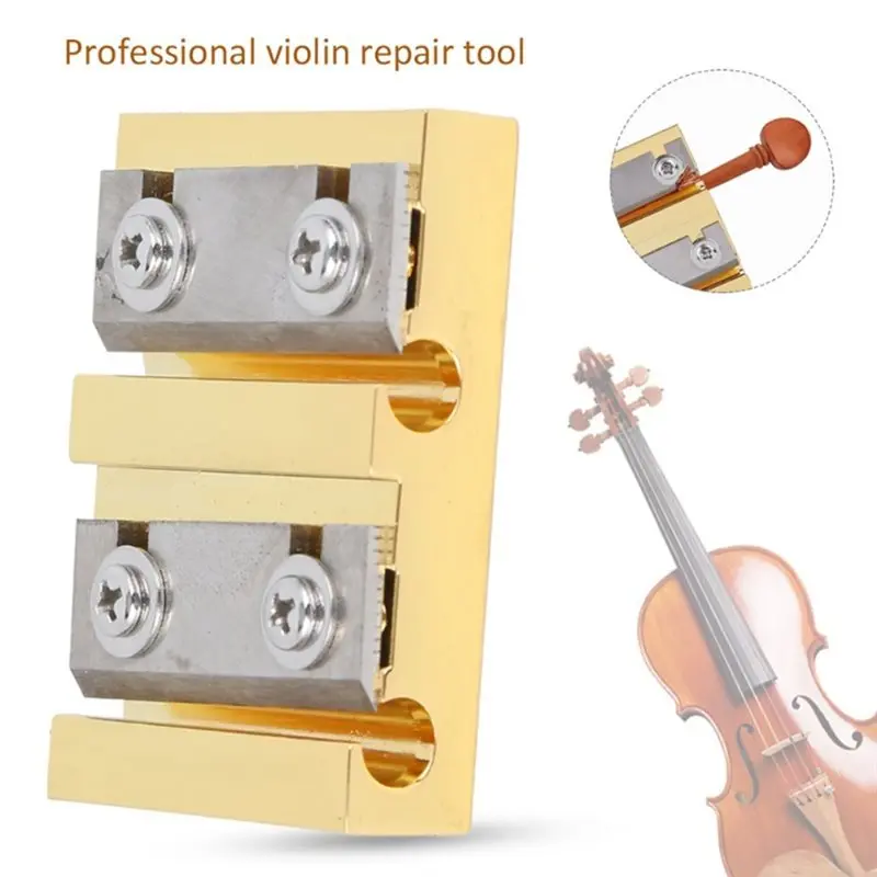 ABLB-Violin Hole Reamer For Luthier For 3/4/4/4 Making Repair Tools HSS Blade Tuning Pegs Rotation