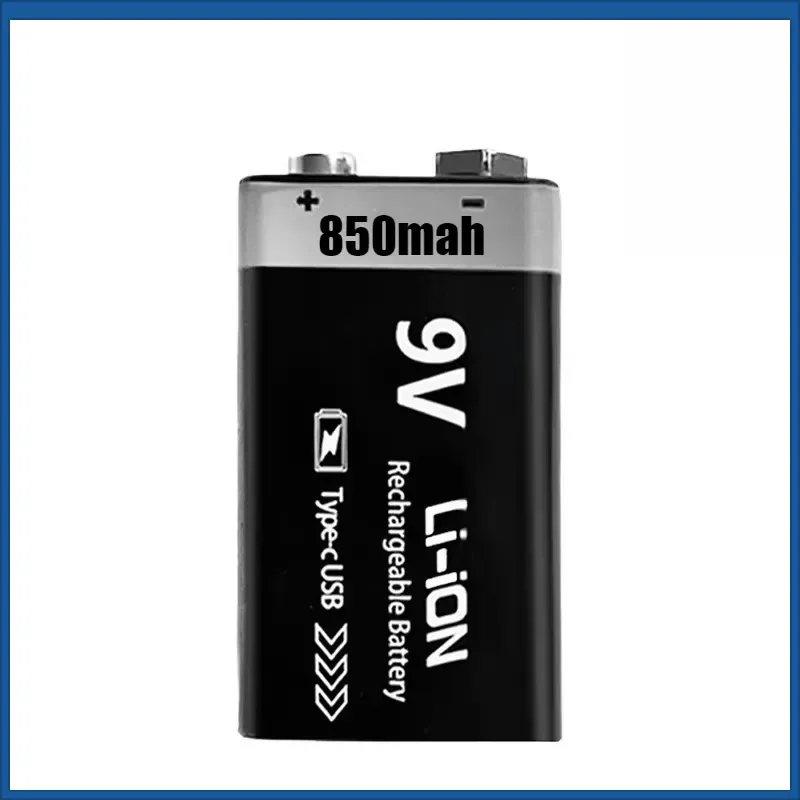 10PCS 9V 1100/850/600mAh Rechargeable Battery High-Performance for RC Helicopeter Model Multimeter Toy