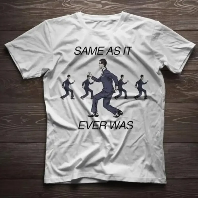 Same As It Ever Was Talking Heads David Byrne T Shirt