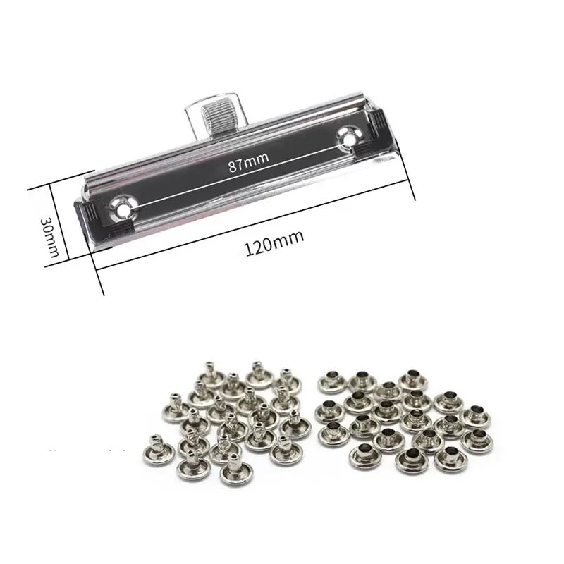 2PCS Pen Holder Clips For Clipboards 100/120mm