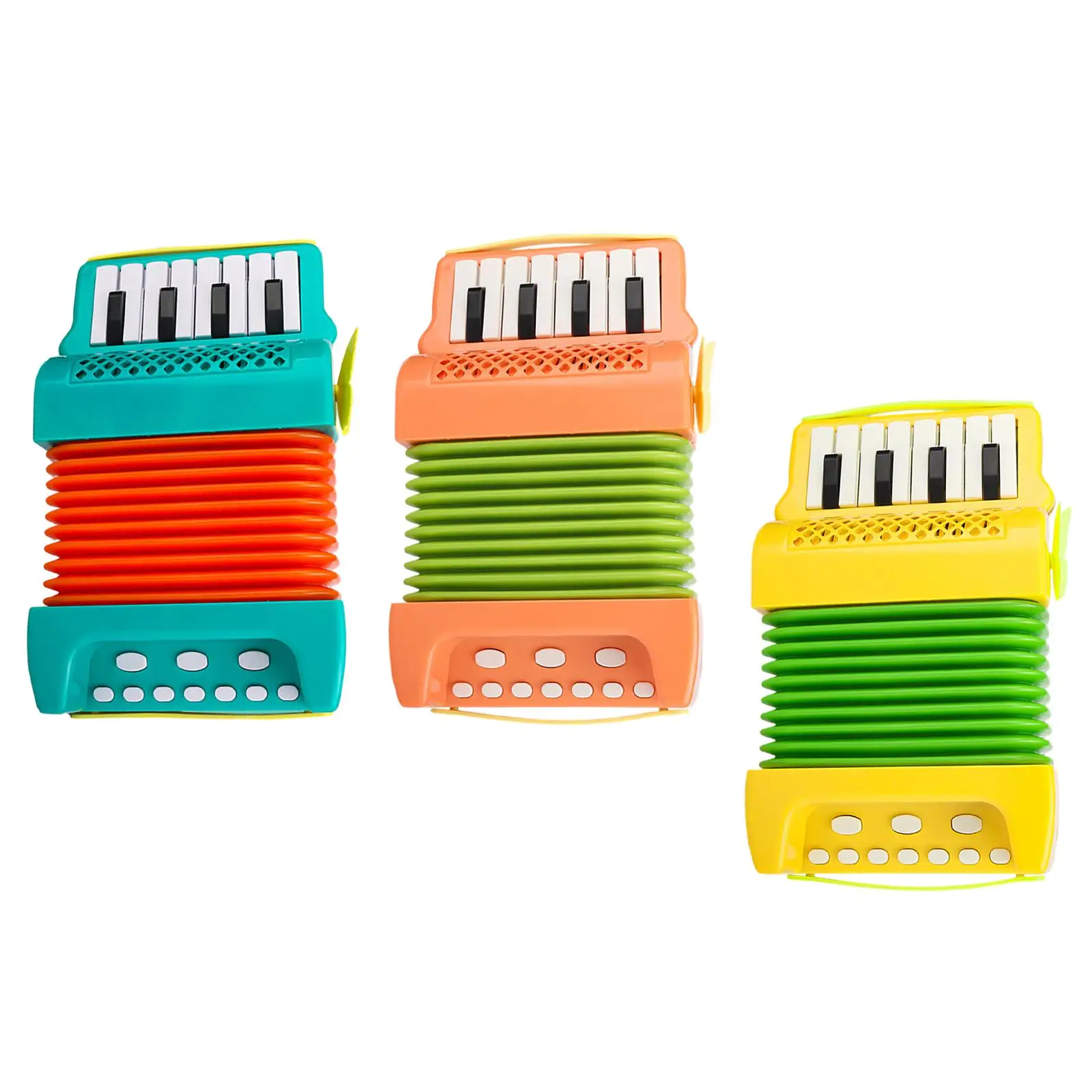 10 Key 8 Bass Piano Accordion Musical Instrument Early Childhood Development