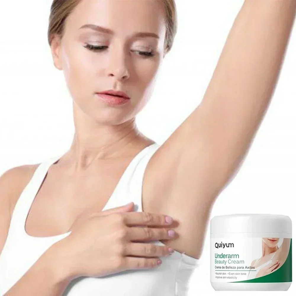 Caliente ~ eficaz mejorar el cuerpo crema blanqueadora axila piernas rodilla codo crema blanqueadora opaco eliminar manchas oscuras melanina iluminar la piel C