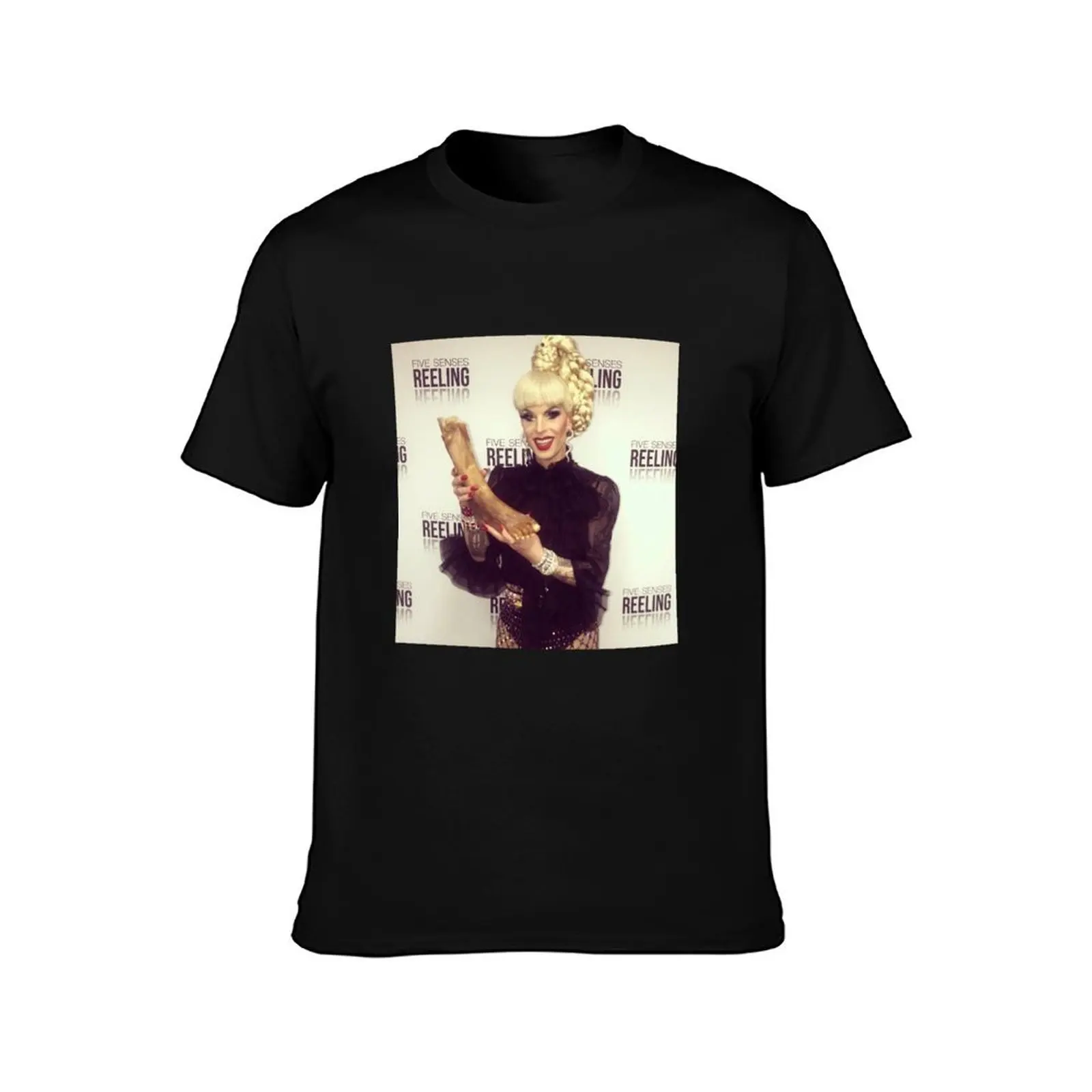 katya freeze dried leg T-Shirt Summer Casual Cotton Tee Oversized Streetwear Tops Vintage Graphic Print Unisex Men Women