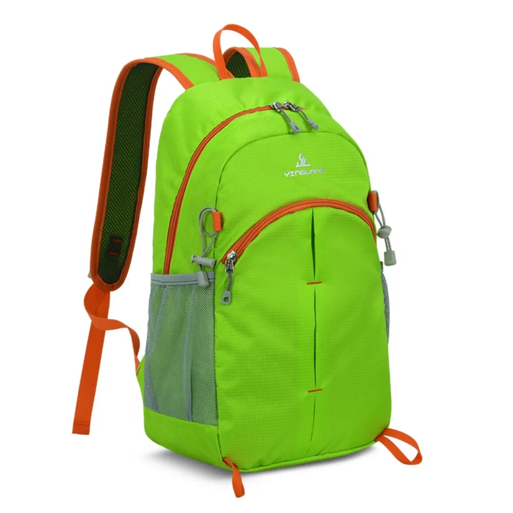 20L Packable Backpack Foldable Ultra Light Outdoor Duffle Bag Big Folding Knapsack Hiking Travel Rucksack Mountaineering Daypack