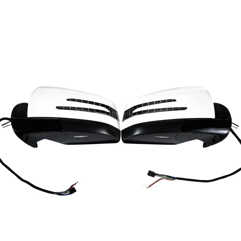 

Car Rearview Mirror For Mercedes -Benz W164 Facelift M GL Class ML63 ML350 White 1648105193 1648104693