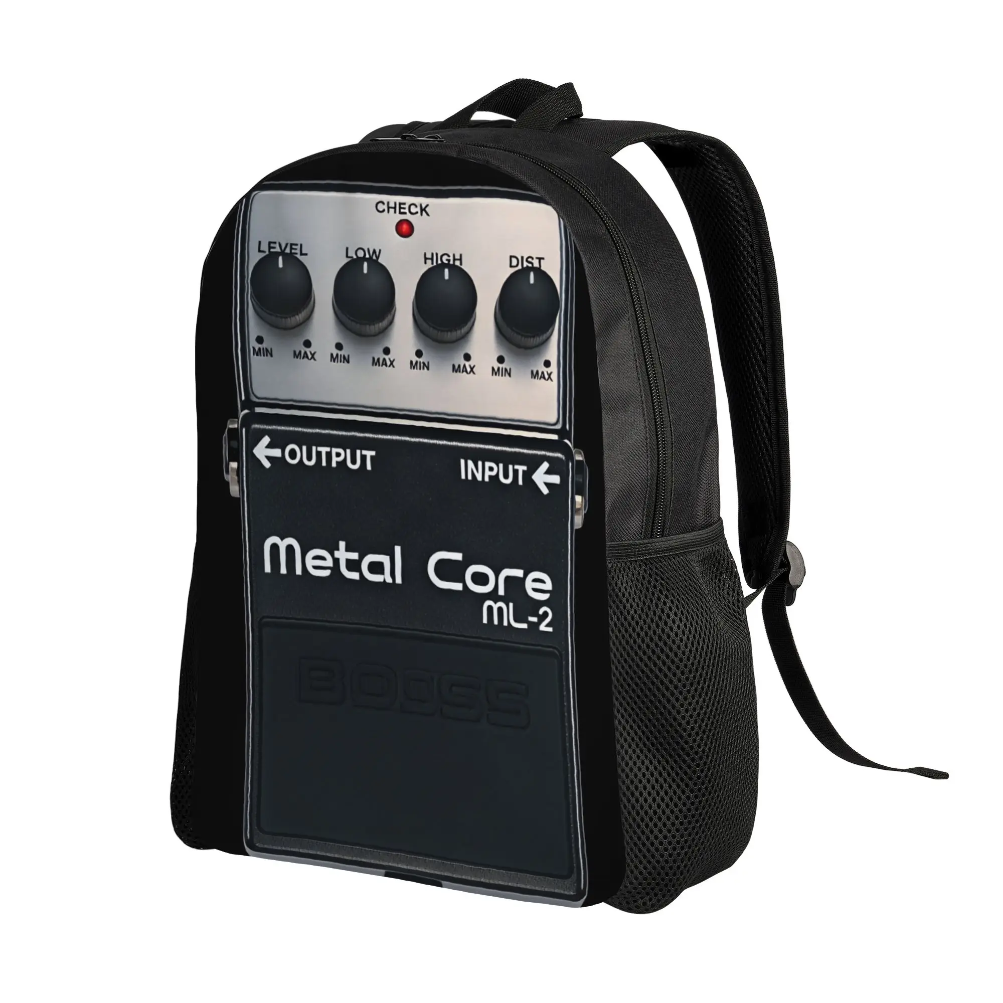 Boss Overdrive Bluesbreaker Guitar Pedal Backpack  Cute Backpacks Women Men Workout Lightweight High School Bags Design Rucksack